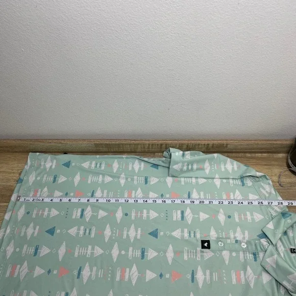 Bad Birdie Golf‎ Polo Shirt Mens Medium Novelty Print Golfing Athletic - Picture 6 of 6